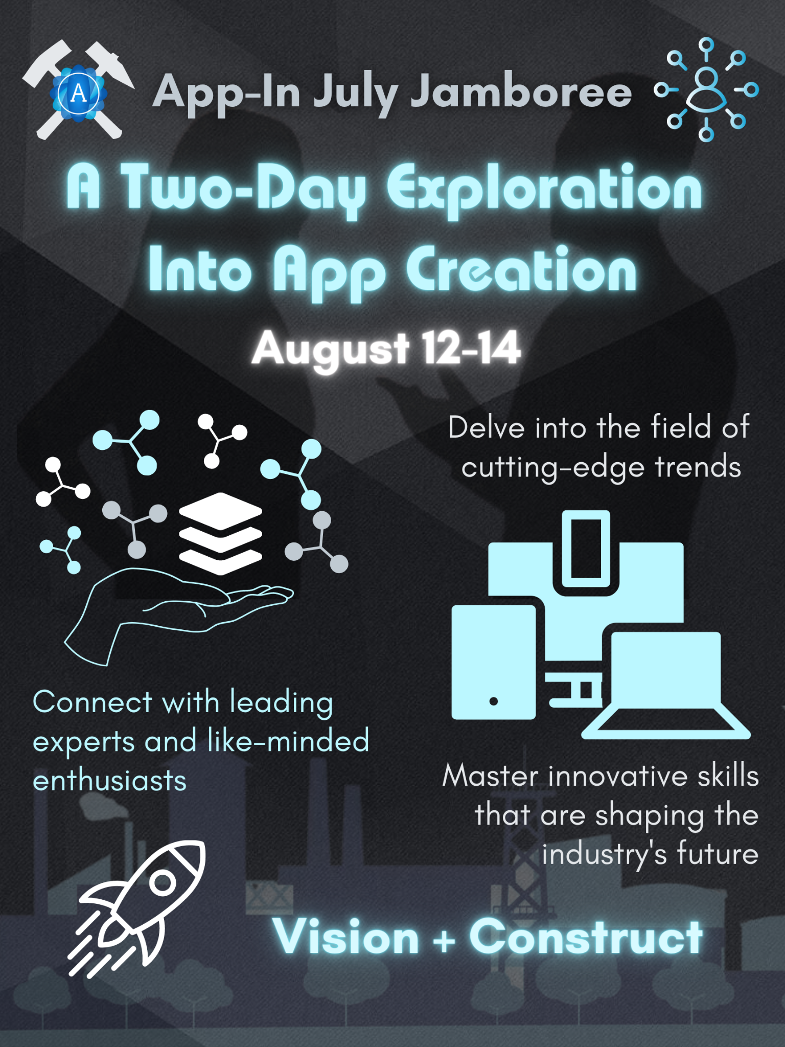 App-In July Jamboree event poster