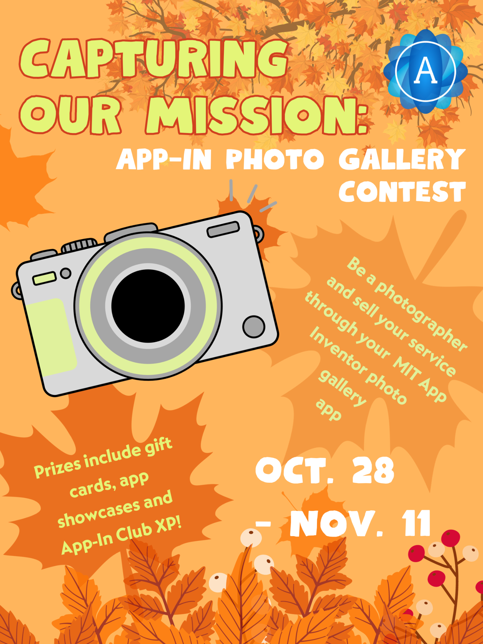 Capturing Our Mission: App In Photo Gallery Contest event poster