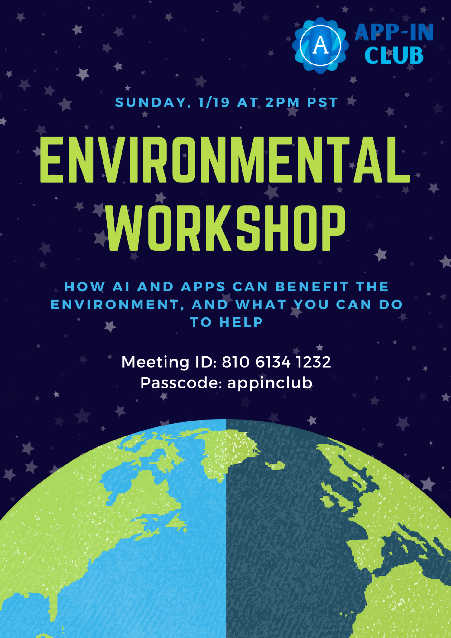 Environmental Workshop event poster