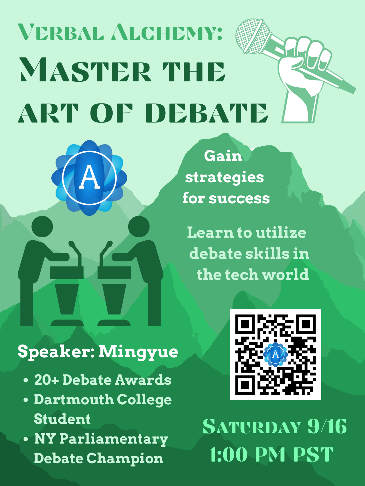 Verbal Alchemy: Master the Art of Debate event poster