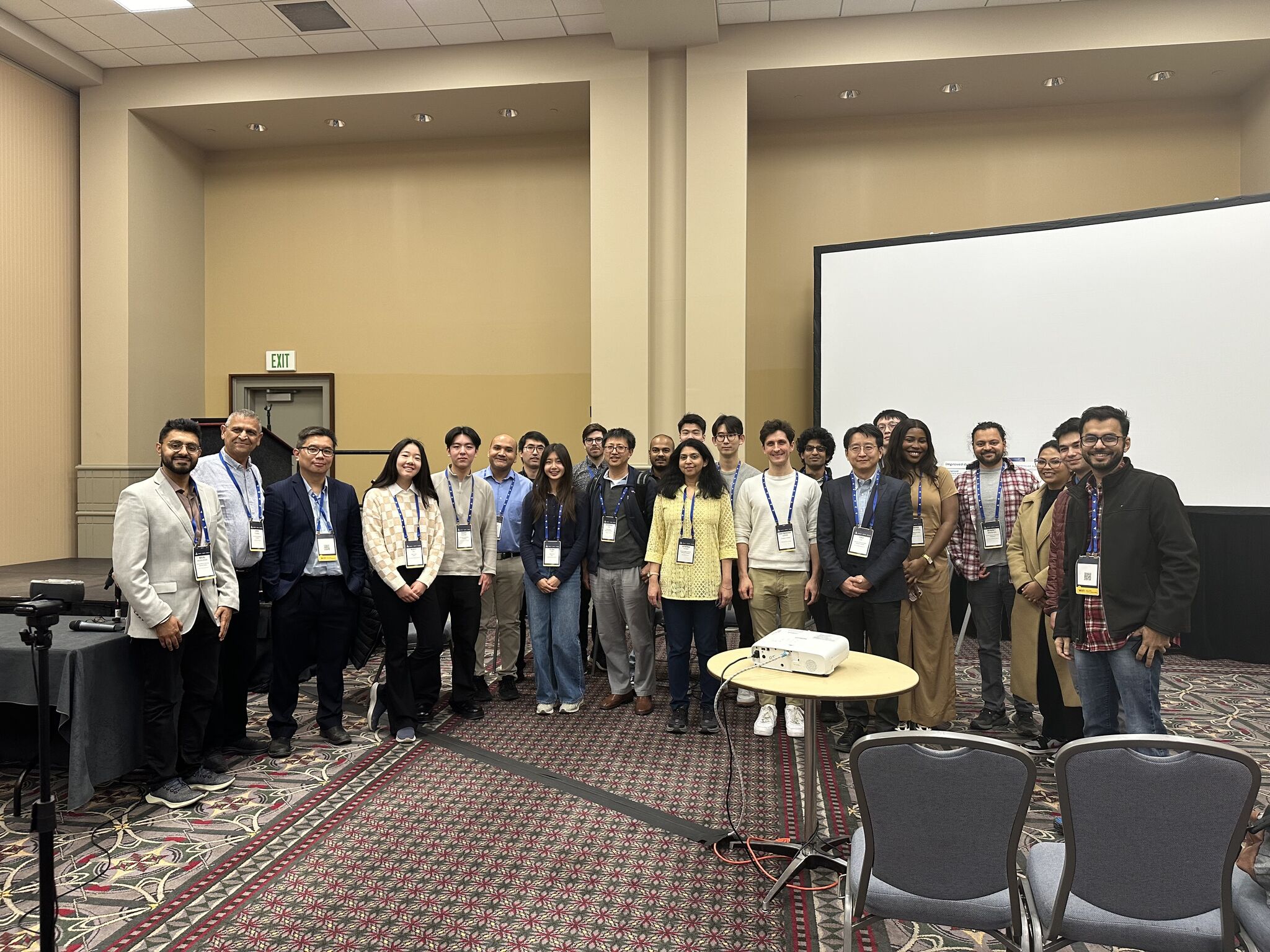 The KGML community gathered for a group photograph at AAAI 2025.